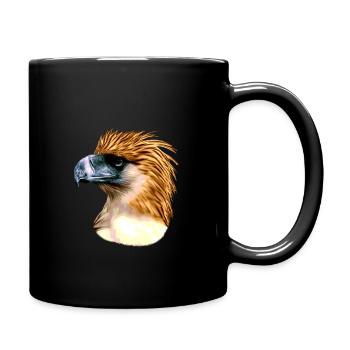 Philippinischer Adler - Tasse einfarbig - Schwarz - Rechts