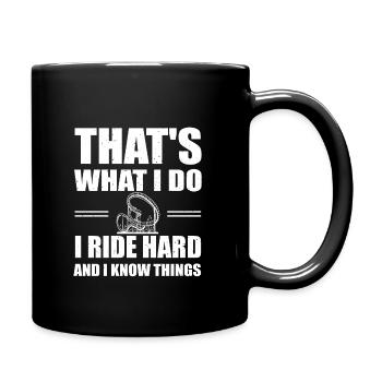 Fun Roller Coaster Gift - Full Colour Mug - black - Right