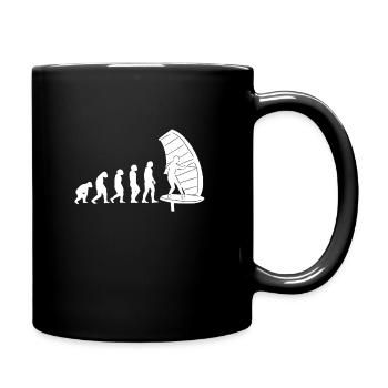 Wing Foiling Evolution - Tasse einfarbig - Schwarz - Rechts