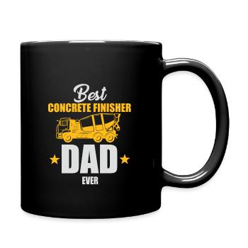 Best Concrete Paver Dad Ever - Full Colour Mug - black - Right
