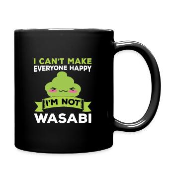 Drôle de conception d’amoureux du wasabi - Mug uni - noir - Droite