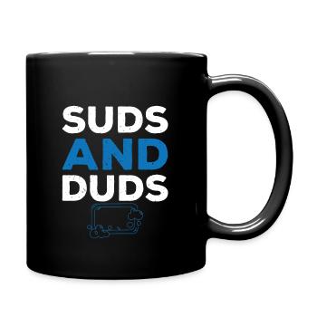 Mousse et munitions non explosées - Mug uni - noir - Droite