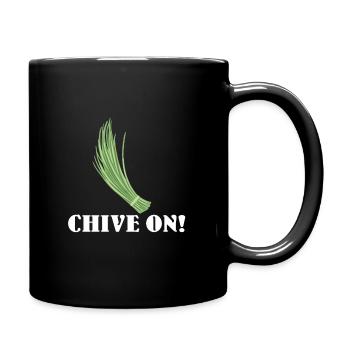 Chives - Full Colour Mug - black - Right