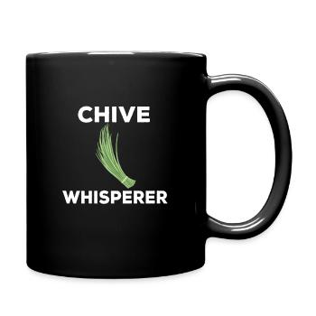 Chives Whisperer - Full Colour Mug - black - Right