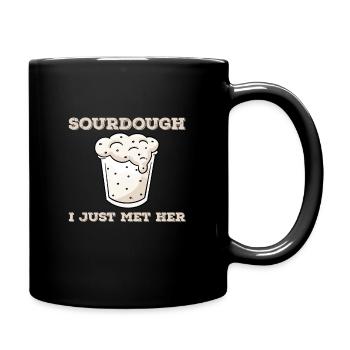 Drôle de conception au levain - Mug uni - noir - Droite