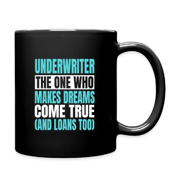 Funny Underweight Costume - Full Colour Mug - black - Right