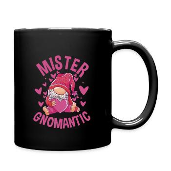 Drôle de Gnomes de jardin Couples Design Ami - Mug uni - noir - Droite