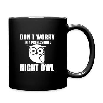 Cadeau Sweet Night Shift - Mug uni - noir - Droite