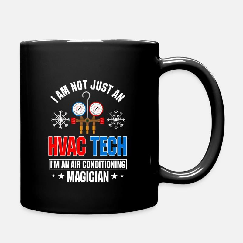 Funny Hlk-tech wear - Full Colour Mug - black