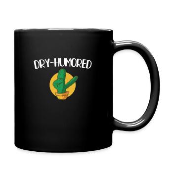 Cactus Humor Cadeau - Mug uni - noir - Droite
