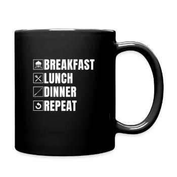 Griller - Mug uni - noir - Droite