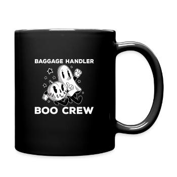 Gepäckabfertiger Boo Crew Halloween - Tasse einfarbig - Schwarz - Rechts