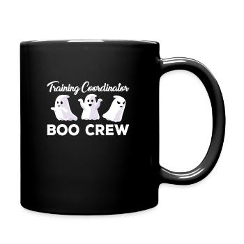 Creepy Training Coordinator Boo Crew Halloween - Full Colour Mug - black - Right