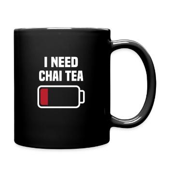 Chai Tee - Tasse einfarbig - Schwarz - Rechts