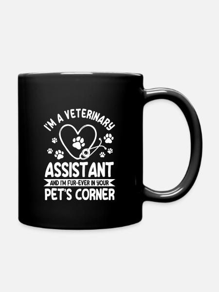 Assistant vétérinaire - Mug uni - noir