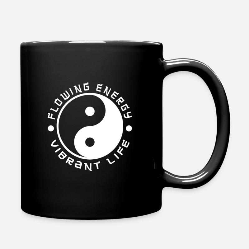 Yin Yang Citation Amour Chinois Traditionnel - Mug uni - noir