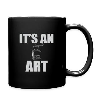 Manual Coffee Grinders Quote - Full Colour Mug - black - Right