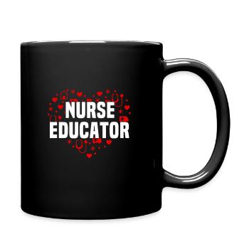 Infirmière instructrice - Mug uni - noir - Droite