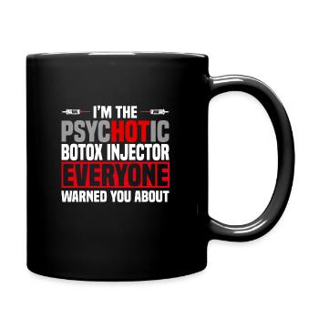 Funny Aesthetic Sister Gift - Full Colour Mug - black - Right