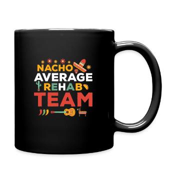 Nacho Durchschnittlich Rehab Team Mexican Fiesta - Tasse einfarbig - Schwarz - Rechts