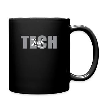 Lettrage de technicien de cils - Mug uni - noir - Droite