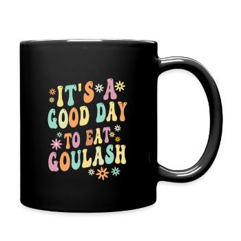 Hungarian goulash lover shirt - Full Colour Mug - black - Right