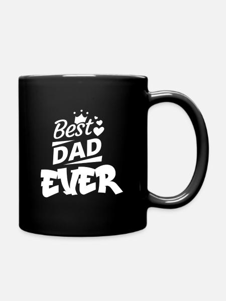 best dad ever meilleur papa - Mug uni - noir