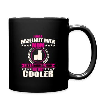 Hazelnut Milk Mom - Full Colour Mug - black - Right