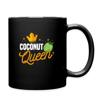 Coconut Queen - Full Colour Mug - black - Right