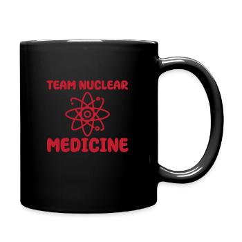 Team Nuclear Medicine Technologist - Full Colour Mug - black - Right