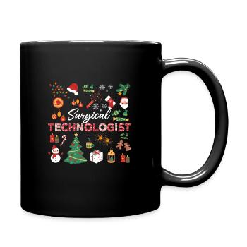 Chirurgisch-technischer Assistent Weihnachten - Tasse einfarbig - Schwarz - Rechts