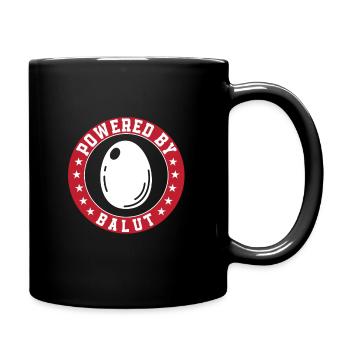 Propulsé par Balut - Mug uni - noir - Droite