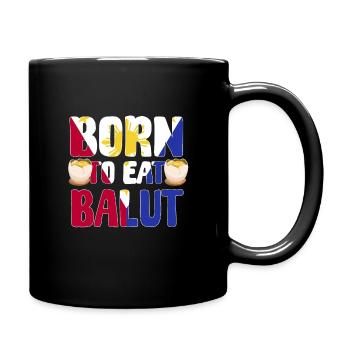 Filipino Balut Lover - Full Colour Mug - black - Right