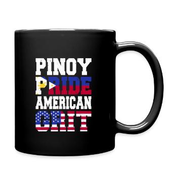 Pinoy Pride American Grit - Tasse einfarbig - Schwarz - Rechts