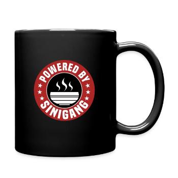 Unterstützt Von Sinigang - Tasse einfarbig - Schwarz - Rechts