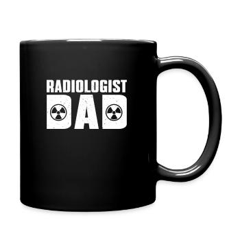Radiologist Dad - Full Colour Mug - black - Right