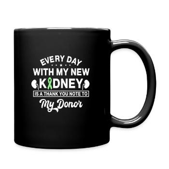 Eligibility for Kidney Transplant Gesc - Full Colour Mug - black - Right