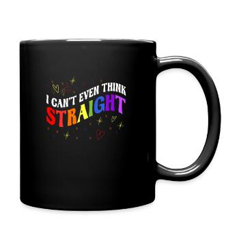 Droits LGBTQ Mois de la fierté Culture queer Amour - Mug uni - noir - Droite