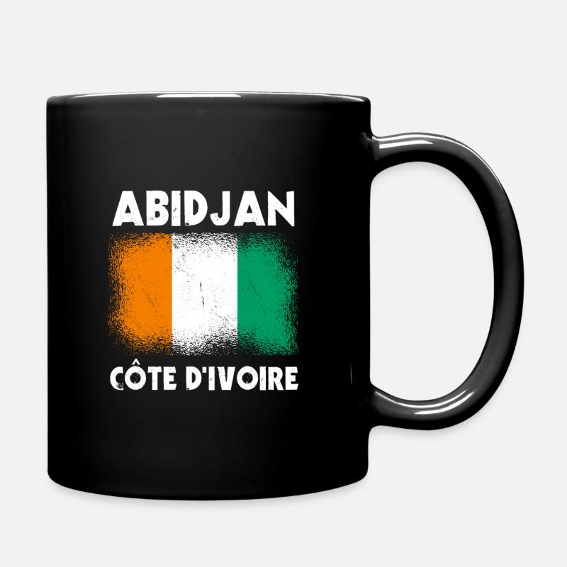 Abidjan, Côte d’Ivoire - Mug uni - noir