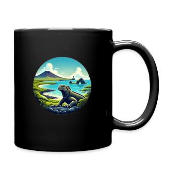 Ecuador Quito Guayaquil Ecuadorianische - Tasse einfarbig - Schwarz - Rechts
