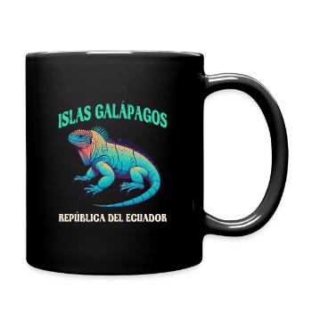 Ecuador Quito Guayaquil Ecuadorianische Kultur - Tasse einfarbig - Schwarz - Rechts