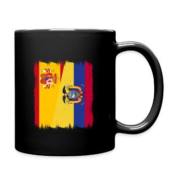 Ecuador Quito Guayaquil Ecuadorianische - Tasse einfarbig - Schwarz - Rechts