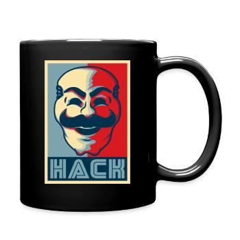 HACK - Mug uni - noir - Droite