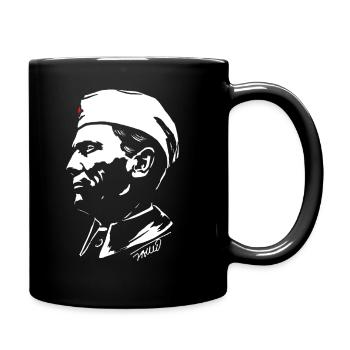 Josip Broz Tito - 3 - Tasse einfarbig - Schwarz - Rechts