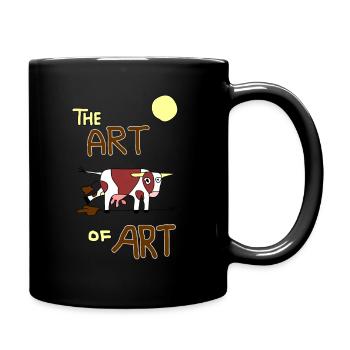 the ART OF ART - Full Colour Mug - black - Right