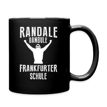 Randale Bambule Frankfurter Schule Hessen ffm 069 - Full Colour Mug - black - Right