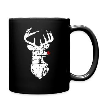 Rennais Noël - Mug uni - noir - Droite