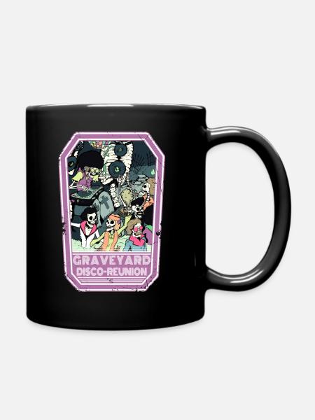 Graveyard reunion - Tasse einfarbig - Schwarz