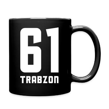 61 Trabzon - Tasse einfarbig - Schwarz - Rechts