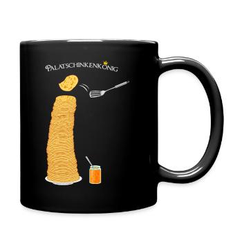Crêpes, roi, cuisinier de crêpes, cuisinier amateur - Mug uni - noir - Droite